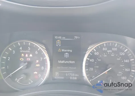 2022 Infiniti Q50 Sensory z USA, uszkodzony, nr VIN JN1EV7CPXNM310362